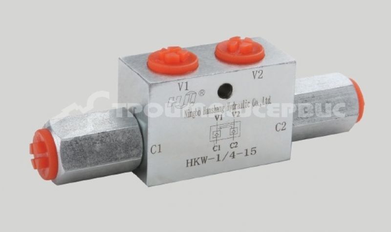 Гидрозамок двухсторонний HKW-1/2-50 (аналогичная замена A050453.01.00)