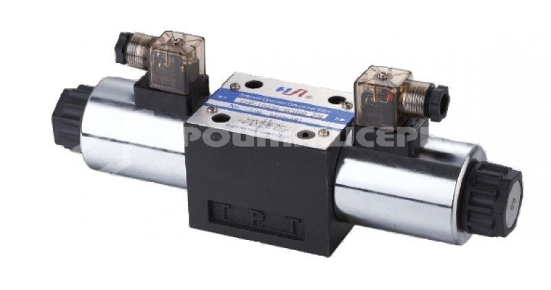 Гидрораспределитель 4DWG10G30/AC220N (аналог ВЕ10 64 В220 УНМД1) Гидрораспределитель 4DWG10G30/AC220N (аналог ВЕ10 64 В220 УНМД1)