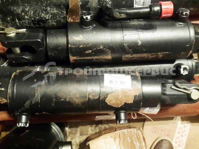 Гидроцилиндр рабочего органа ЦГ-100.40х200.01-03 (с регулировкой хода) Гидроцилиндр рабочего органа ЦГ-100.40х200.01-03 (с регулировкой хода)