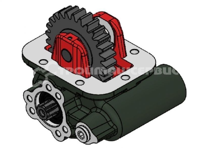 Коробка отбора мощности 21820ROHUR (Hipomak) (PTO MAZ TYPE 2 UNI (26 OUT))