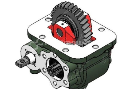 Коробка отбора мощности 20510LOCUR (PTO ISUZU MSB5 MECHANICAL-CABLE UNI)