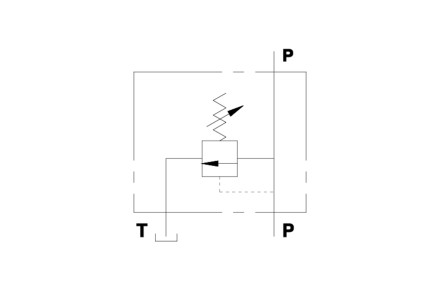 Клапан предохранительный (ручной маховик) VMP 3/8'' C/VOL.10-180BAR (V0700/V180)