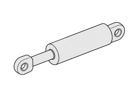 Цилиндр ковша экскаватора CUKUROVA 201173033