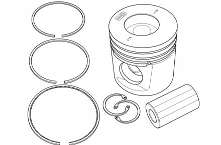 Болт коромысла Perkins 3211C004 (оригинал)